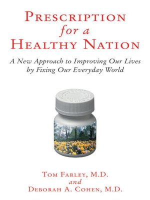 cover image of Prescription for a Healthy Nation
